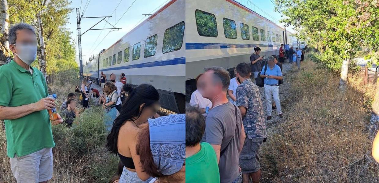 Το τρένο θα ξεμείνει τρεις φορές