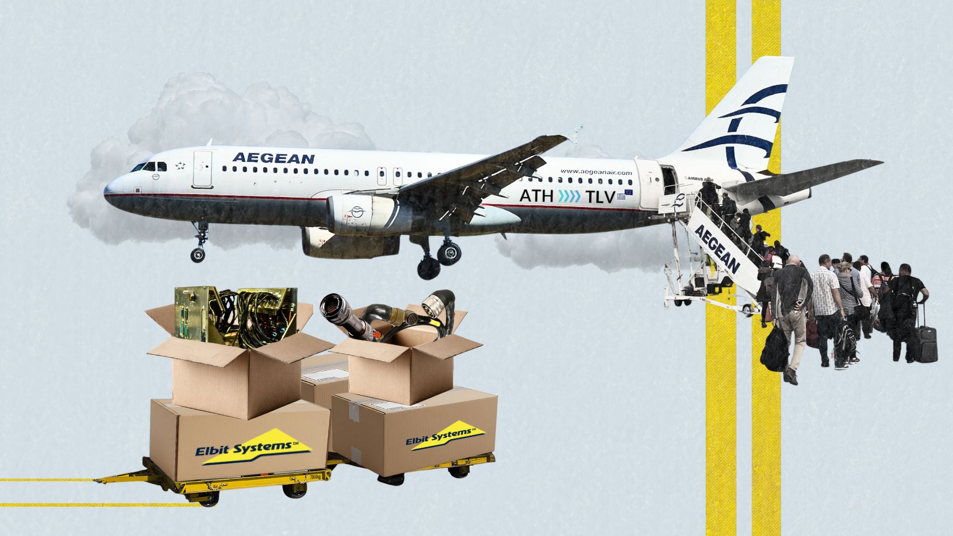 Aegean Airlines: Ταξίδεψε με προϊόντα της ισραηλινής οπλοβιομηχανίας μόνο με 62,76 ευρώ!